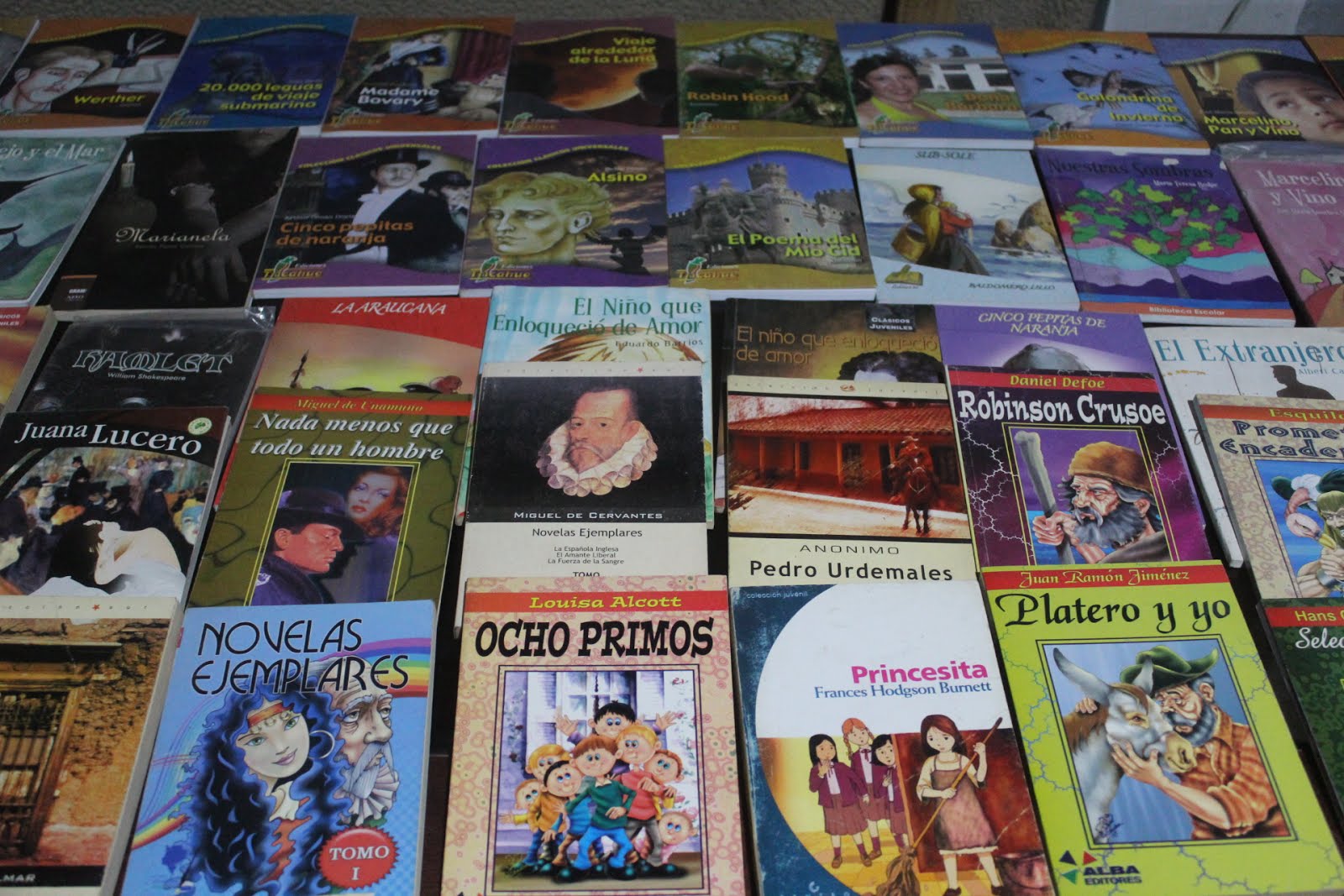 LIBROS EDITORIALES:CENTRO GRAFICO,ALABA,TAIMY,TRICAHUE,INDEPENDIENTES,NEXO,EDISUR,GRAMI,AC Y TACORA
