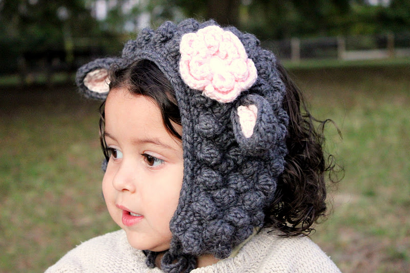 Knitted Lamb Hat