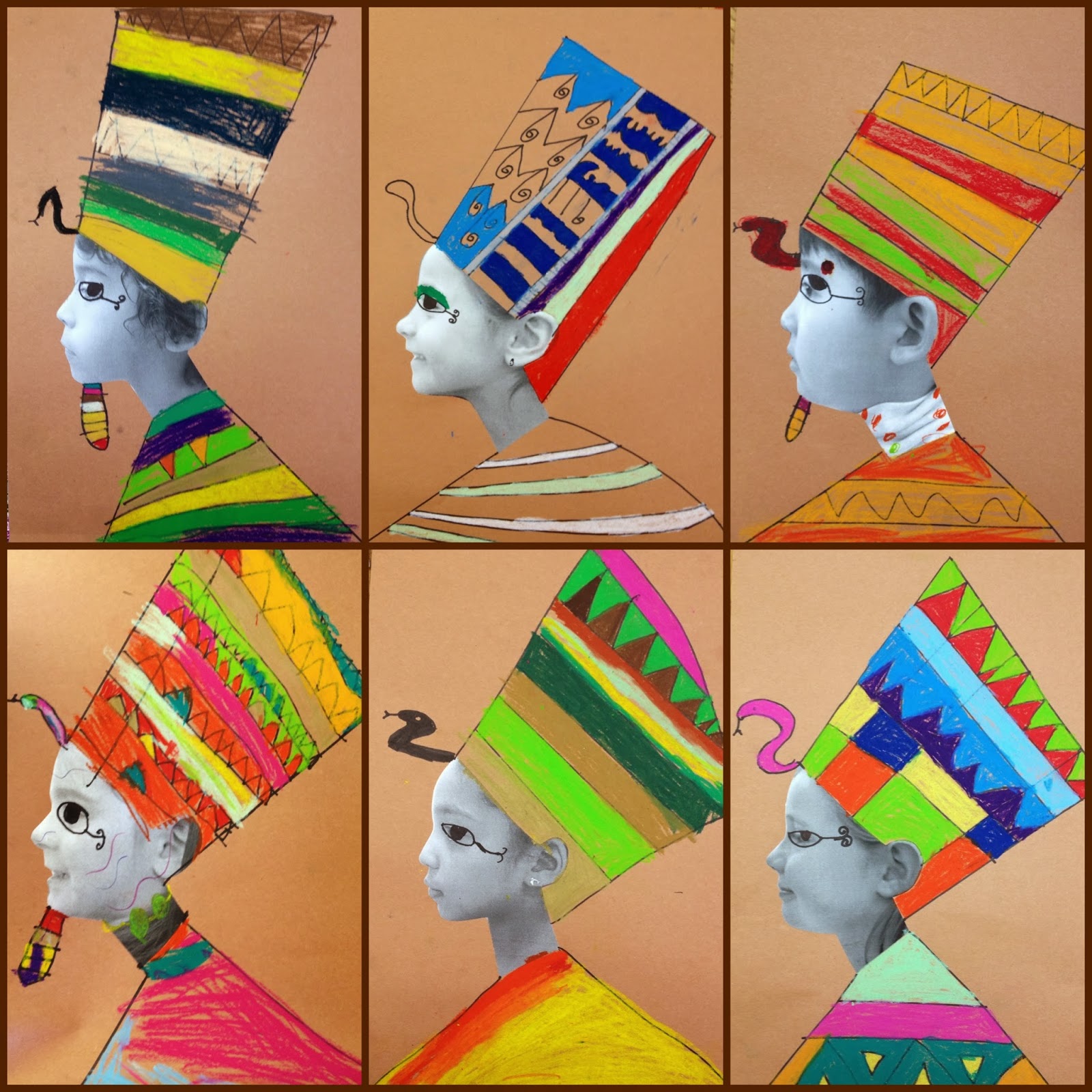 edenfolwell Art Lesson Egyptian Pharaohs