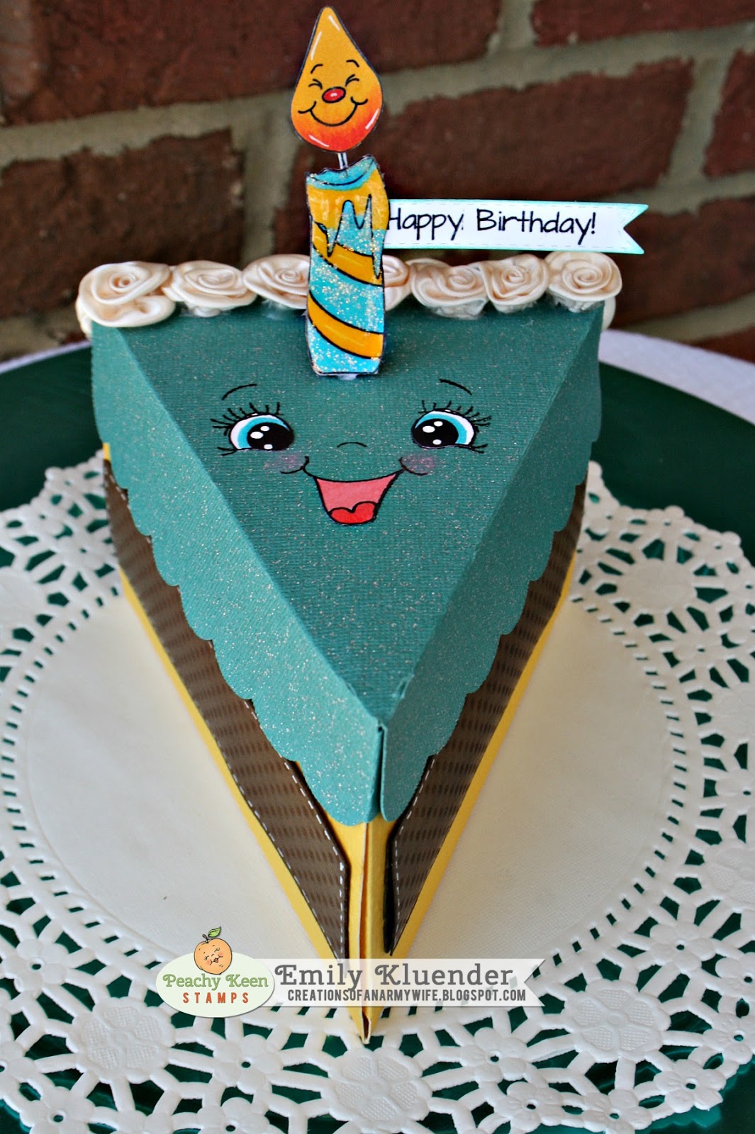 Creations of an Army Wife Piece of Cake Happy Birthday!!