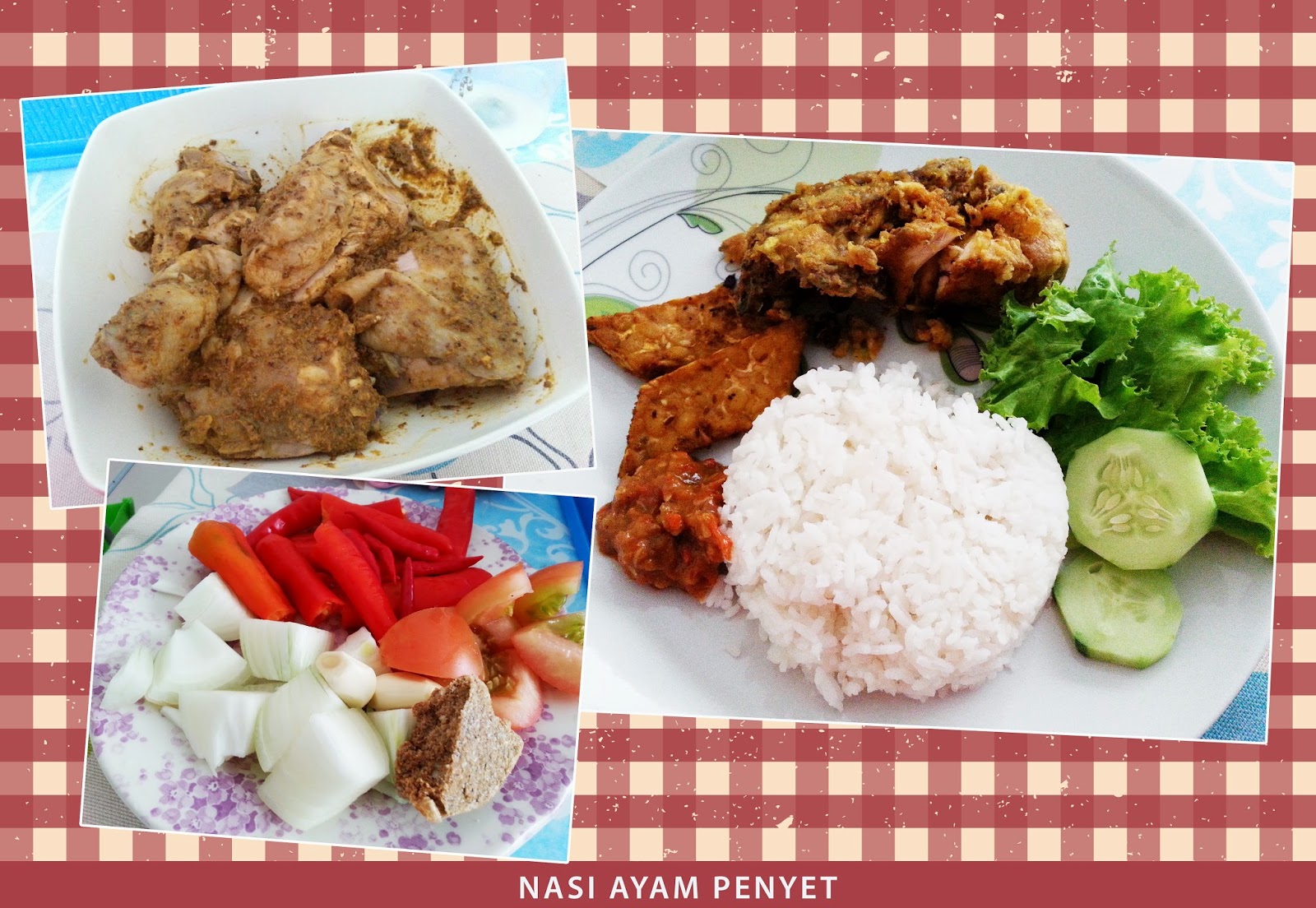 Sweetwonderful Nasi Ayam Penyet Simple Tapi Menyengat