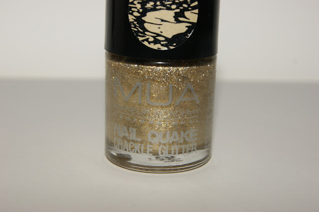 MUA Glitter Nail Quake in Gold