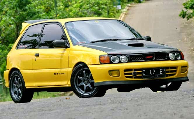 Spesifikasi Harga Mobil Bekas Toyota Starlet Kapsul Tahun 1995 1997