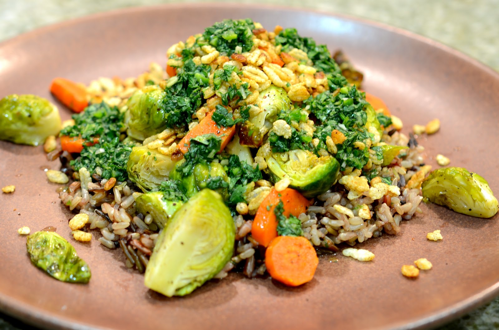 Omnivorous Momofuku Roasted Brussels Sprouts