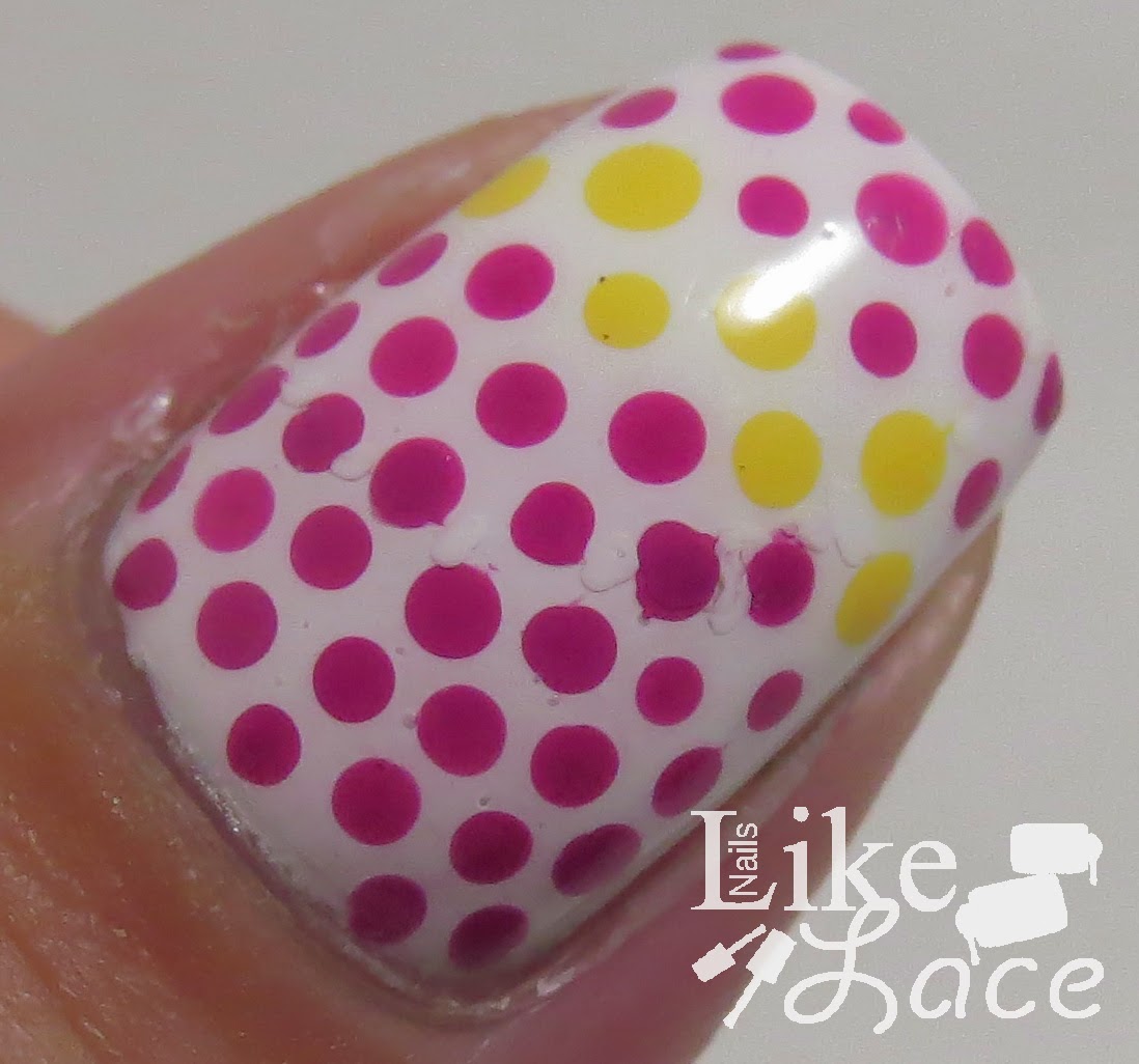 NailsLikeLace Rainbow Zebra Twin Nails