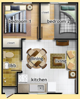 Sorrento Oasis Pasig 2 Bedroom Unit, Condominium for sale in Pasig, Filinvest