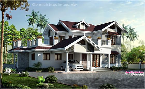 2750 sq-ft beautiful villa