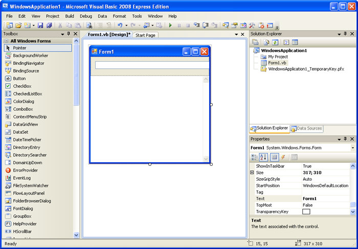 تحميل برنامج فيجوال بيسك للبرمجة الاصدار الاخير Download Visual Basic Express Edetion 6 0 Free تنزيل رابط مباشر 2014