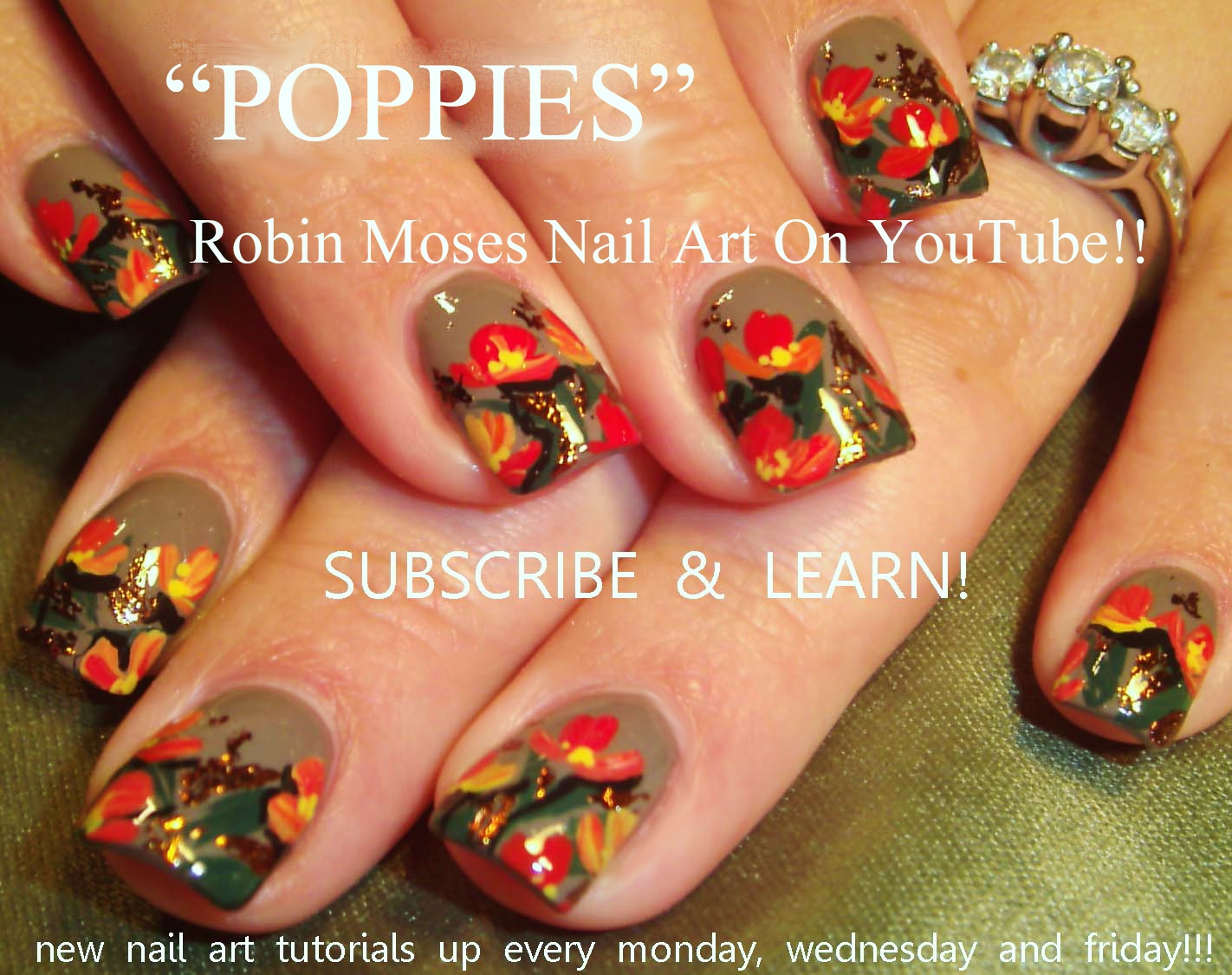Robin Moses Nail Art Sweaters and Plaid Flannel Nails up for Monday