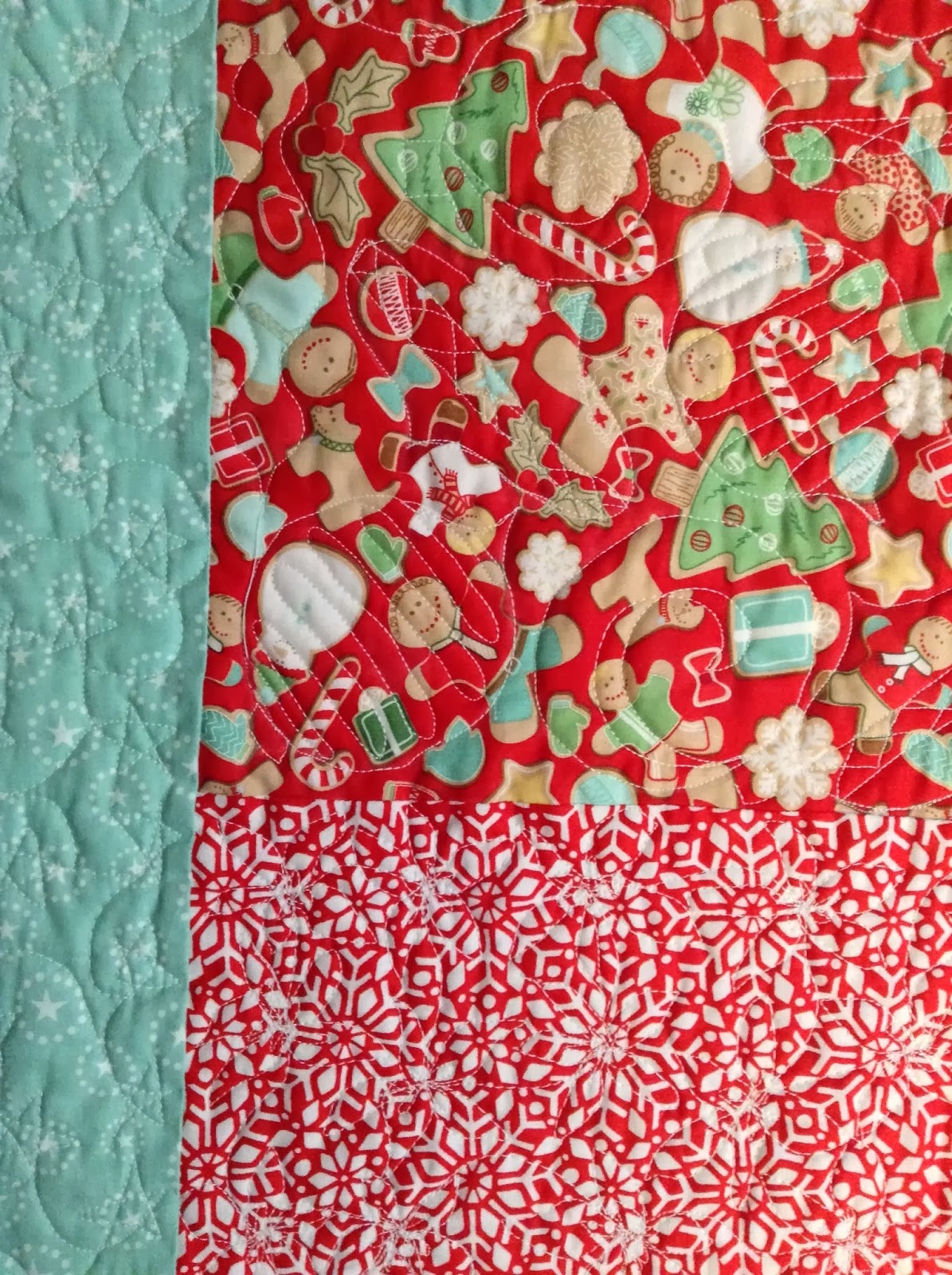 Show Me Sewing Melissa's Christmas Lap Quilt
