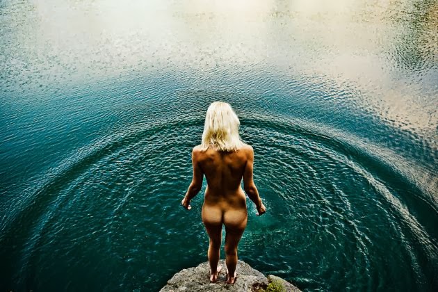 Neil Craver fotografia mulheres nuas peladas sob a água rios lagos