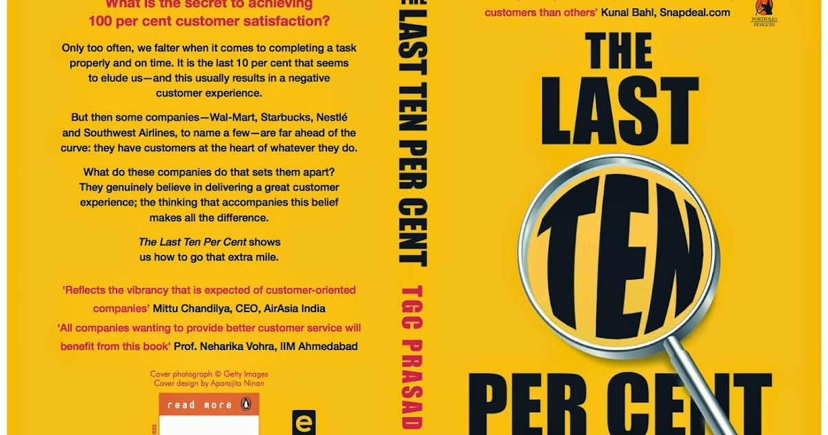 Book Review: The Last Ten Percent By TGC Prasad