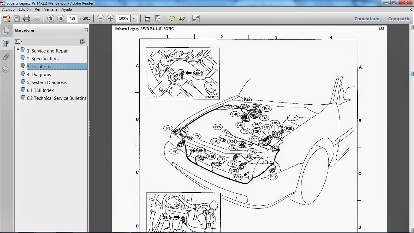 Engine Diagramas Manual Subaru