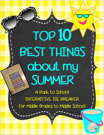 Mrs. Beers' Language Arts Class: Five for Friday Linky Party: How was