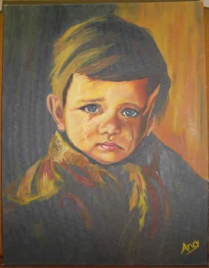 my first portrait the