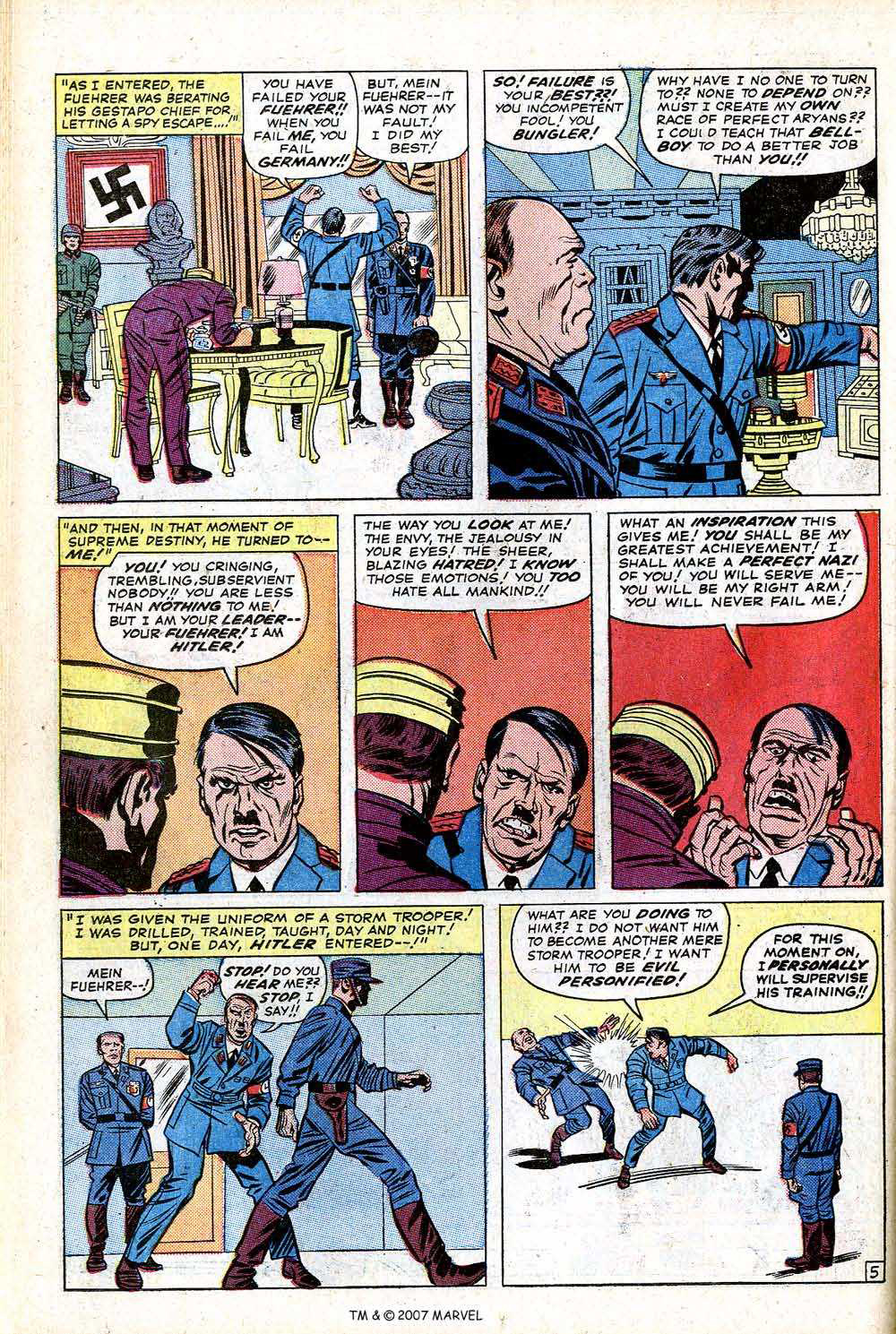 The Origin of the Red Skull!