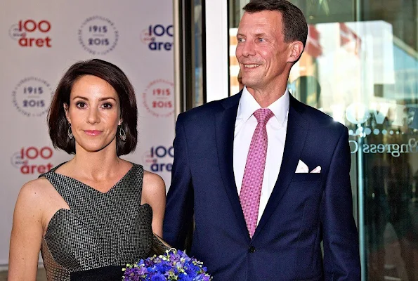 Princess Mary and Prince Frederik, Princess Marie and Prince Joachim attends the parliament and government's celebration of the 100th Anniversary of the 1915 danish constitution 