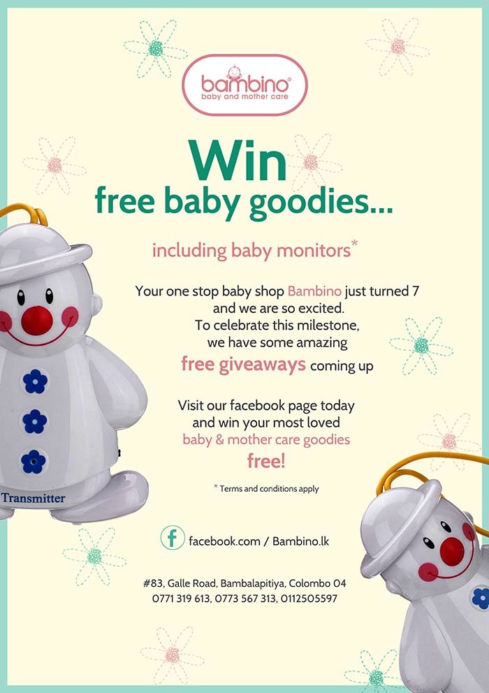 Win free baby goodies. 