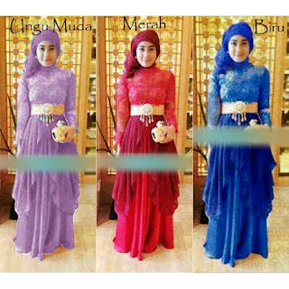 Gaun muslim elegan terbaru model masa kini untuk pesta Gaun muslim elegan terbaru model masa kini untuk pesta