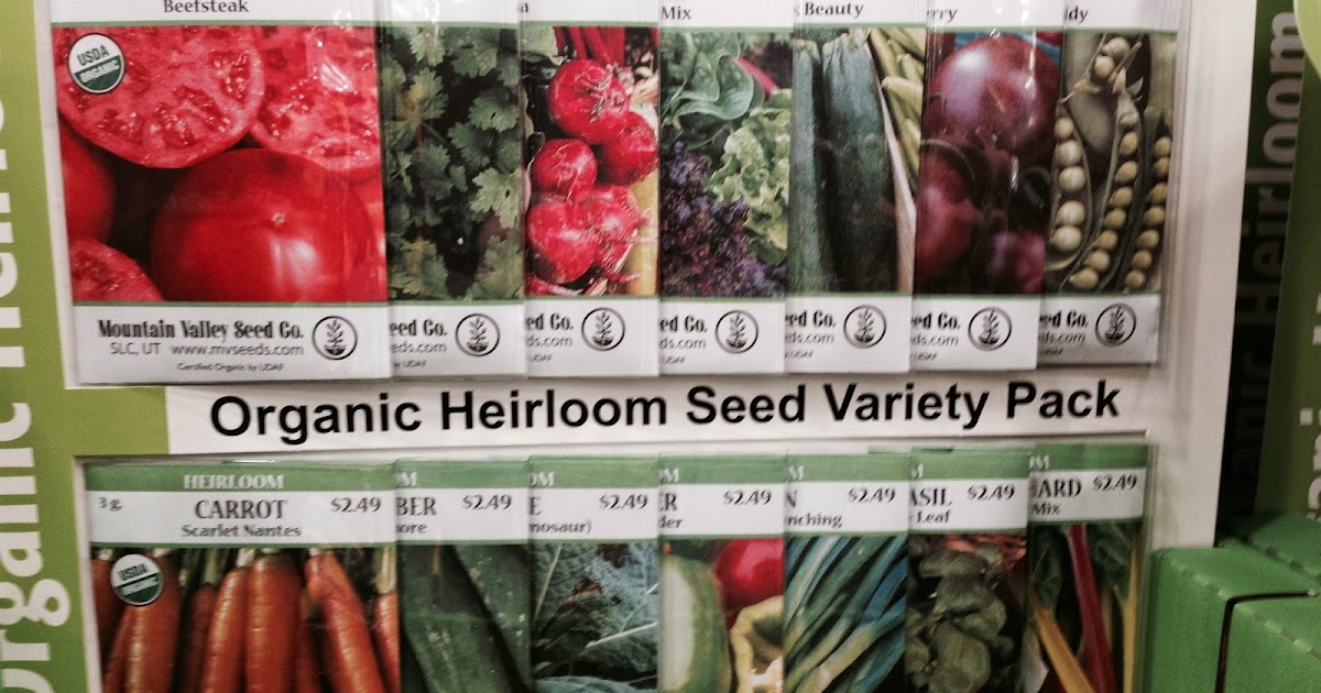 Grandma Fifi Independent Costco and Aldi Blog Organic Vegetable Seeds