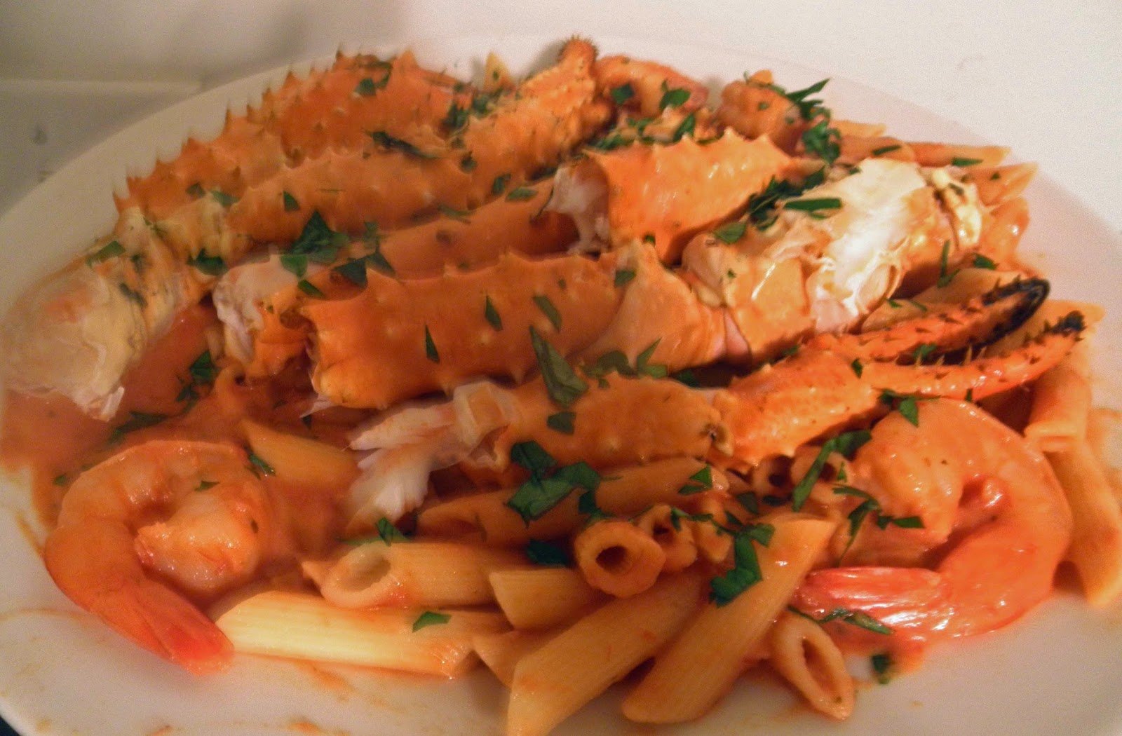 Cecelia Heer's Culinary Corner VODKA AND SPICY TOMATOCREAM SAUCE WITH