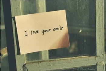 I love your smile..