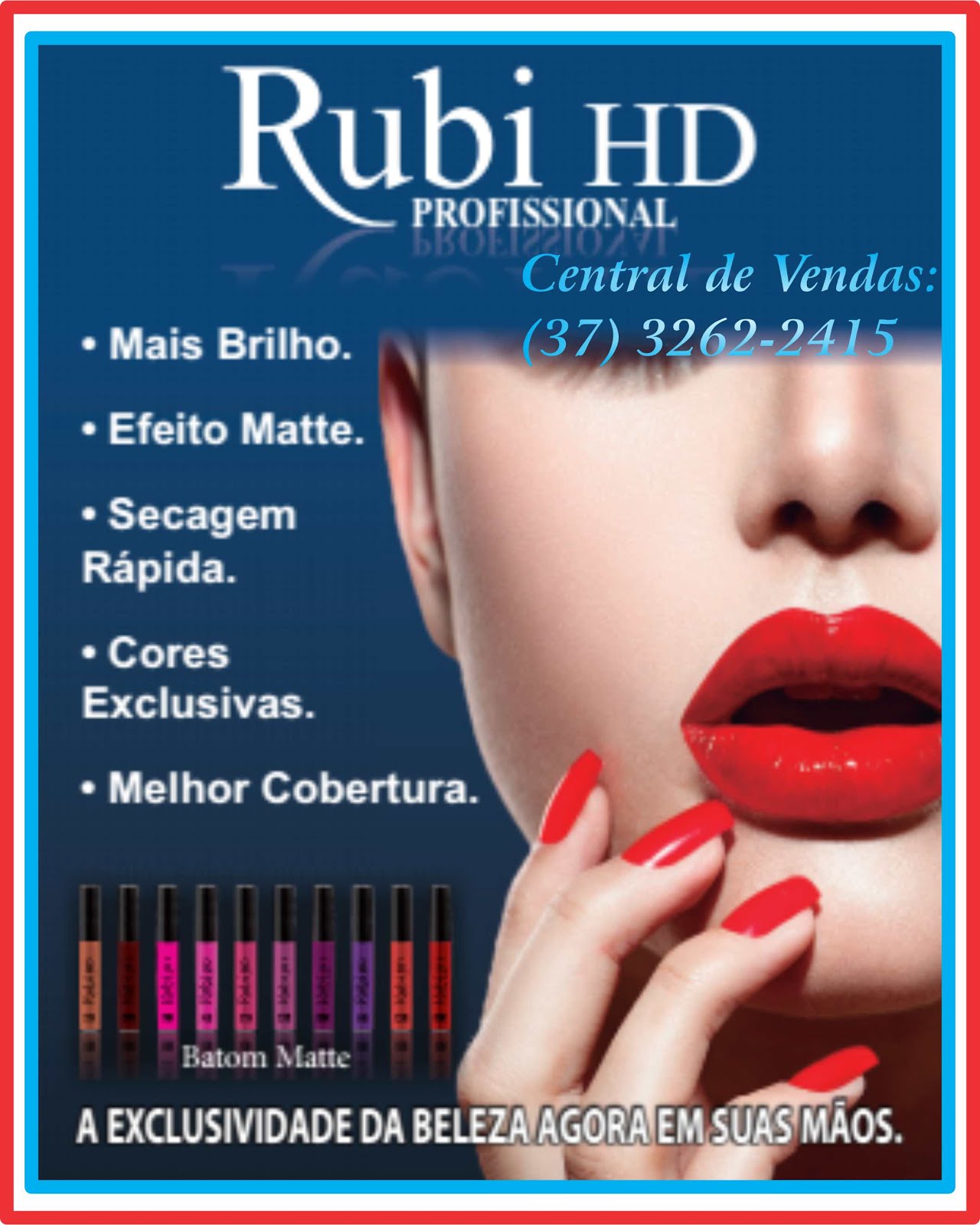 Rubí  Batons Com Efeito Matte Rubí HD Ultramatte Batom Líquido