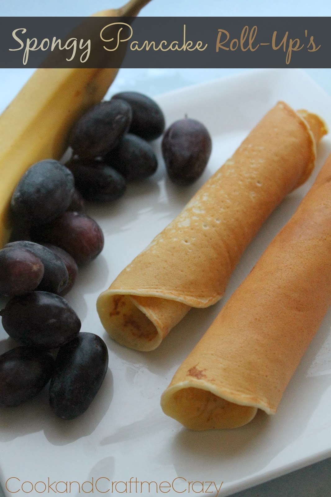 Cook and Craft Me Crazy Spongy Pancake RollUp's