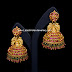 Ruby Gold Jhumka Earrings