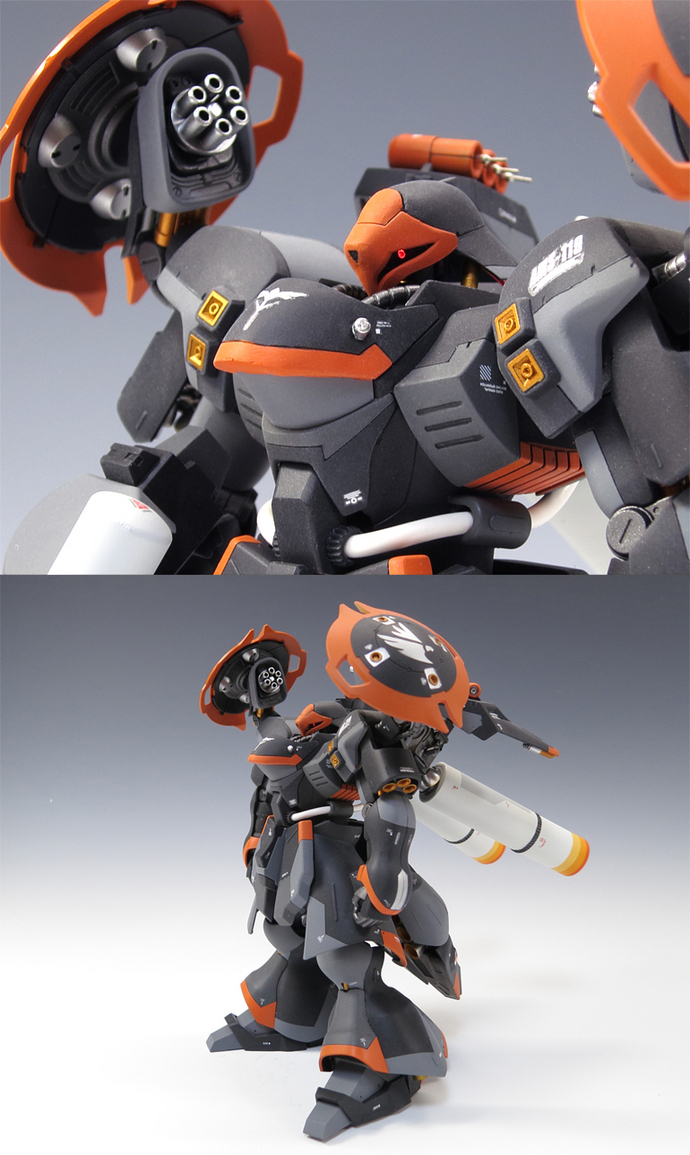 Custom Build HGUC 1/144 Jagd Doga "Ultimate" Gundam Kits Collection