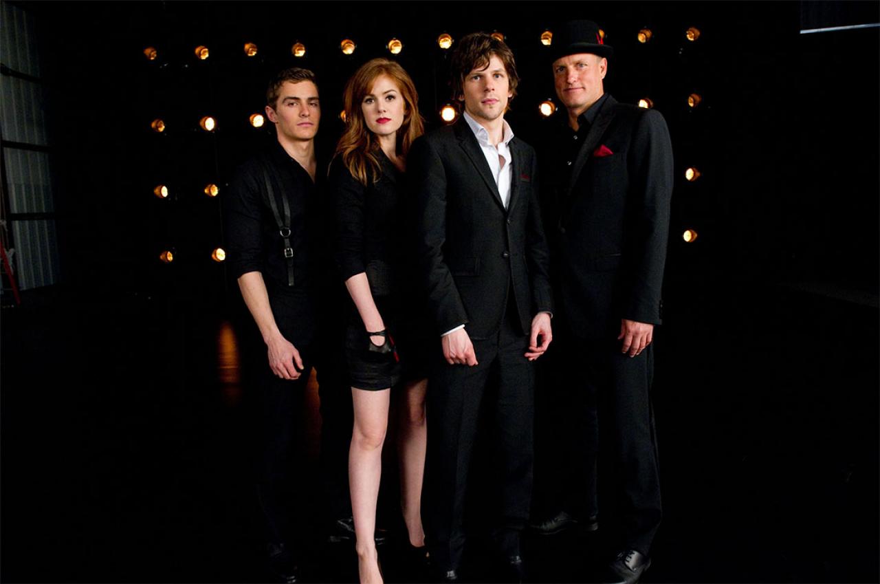 Popcultureguy New In Theaters Now You See Me Starring Jesse Eisenberg And Morgan Freeman