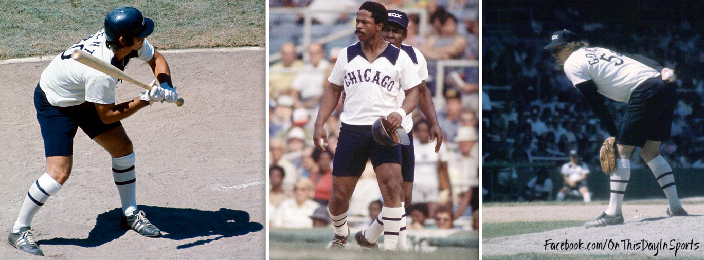 chicago white sox shorts 1976