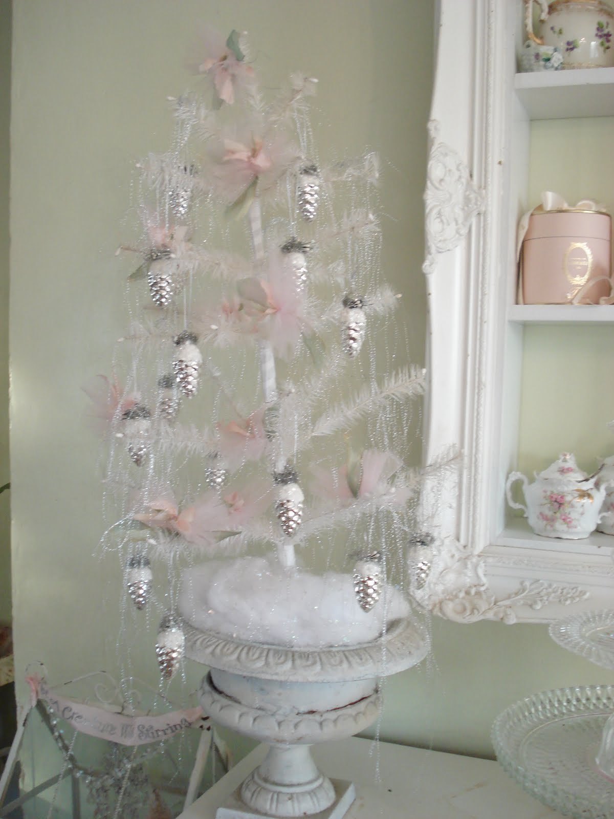French Beauty Mark Sugar Plum Fairy Christmas Tree