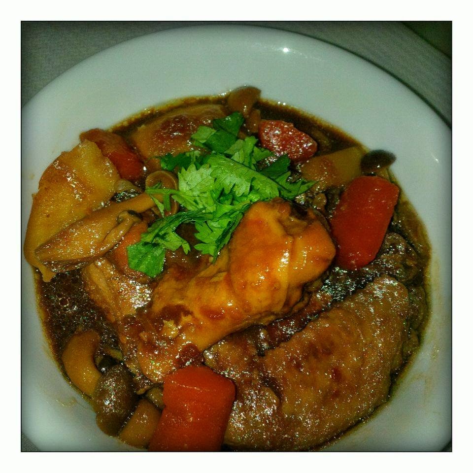 Chicken Stew with Red Wine by Janise Loh