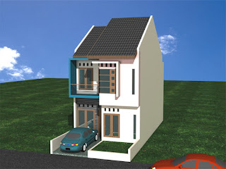 Beberapa gambar rumah minimalis 2 lantai :