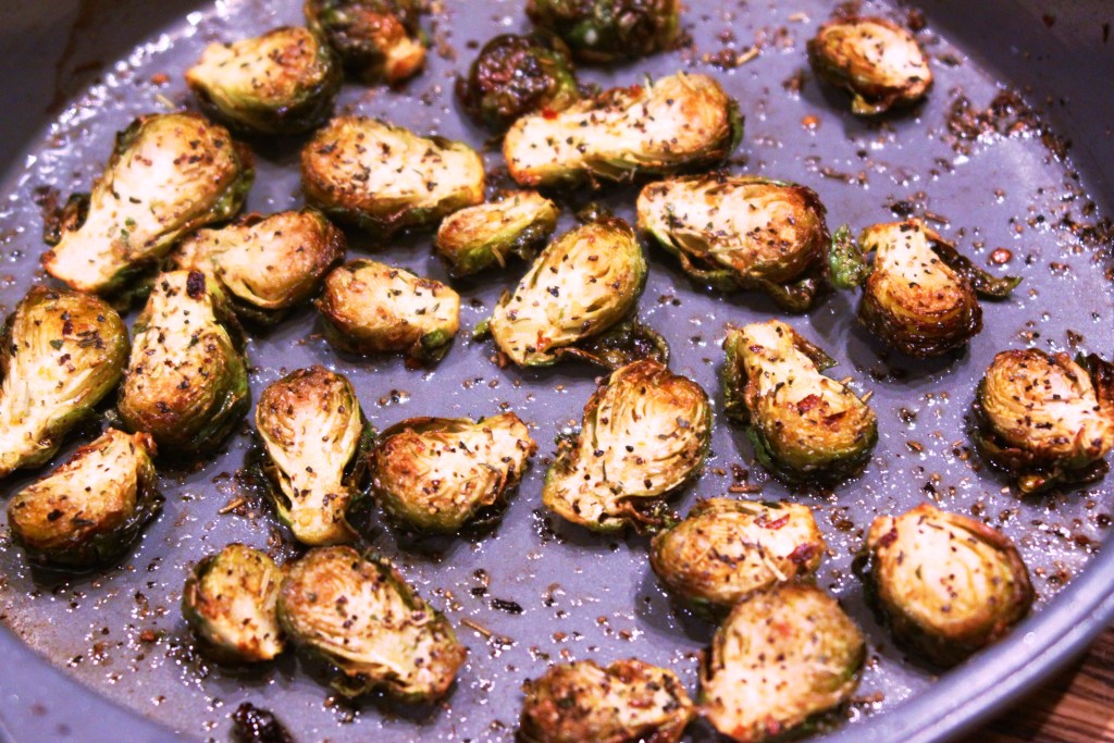 Menu Musings of a Modern American Mom CiderGlazed Brussels Sprouts