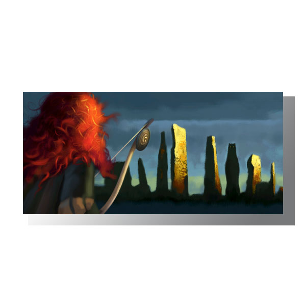 pixar brave concept art. concept art of Pixar#39;s