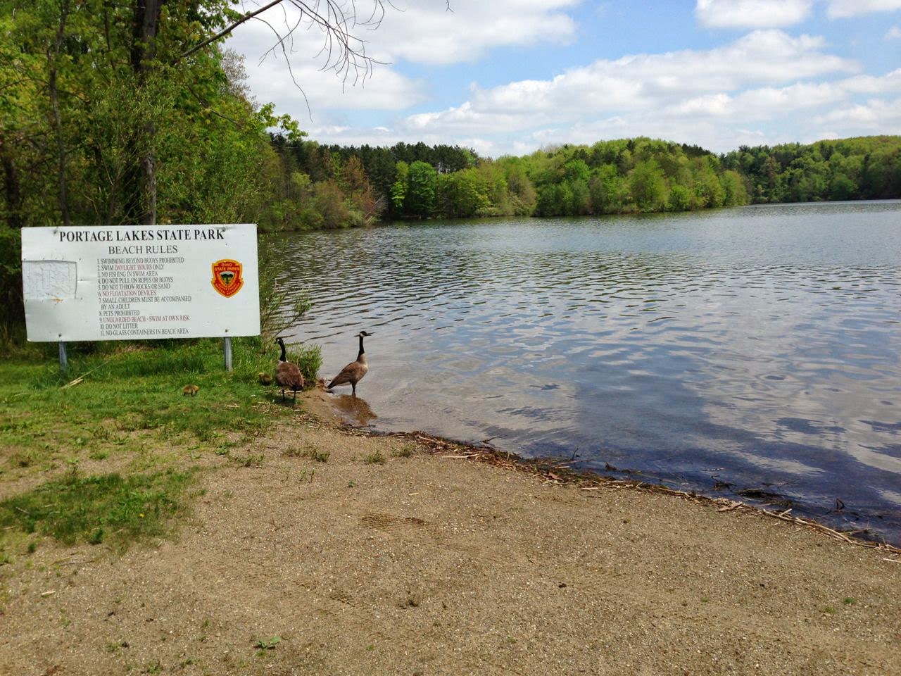 Hitchin' Up Portage Lakes State Park Nimisila Campground
