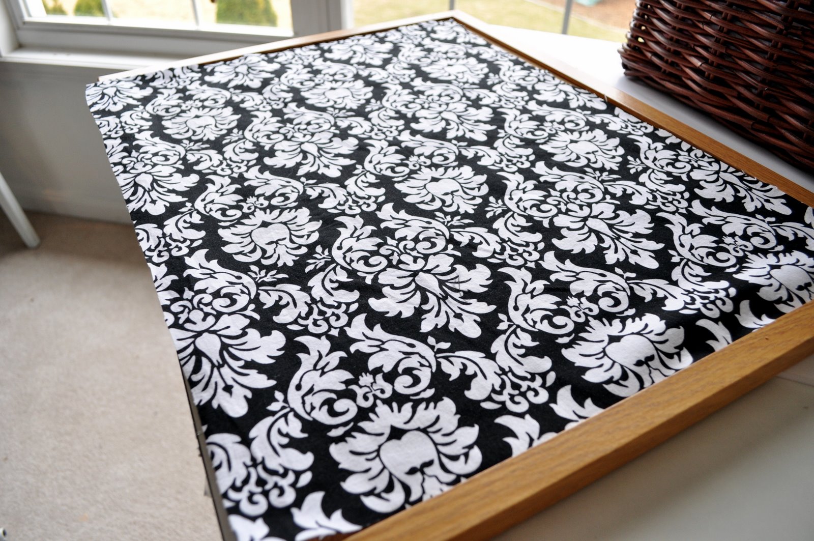 Cover a bulletin board Cleverly Inspired