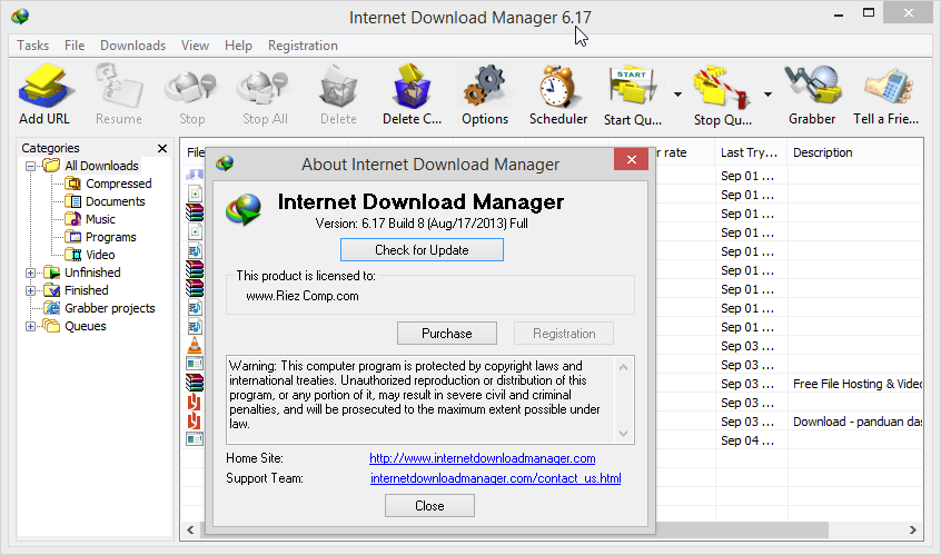 Download Internet Download Manager 6.07 Crack And Patch