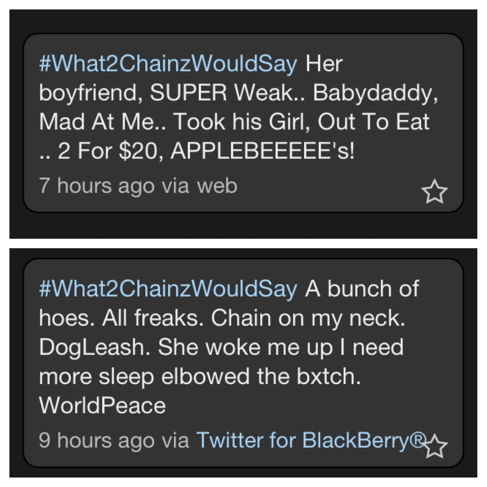 The Articulate Bitch Top Ten Most Swag Twitter Hashtags