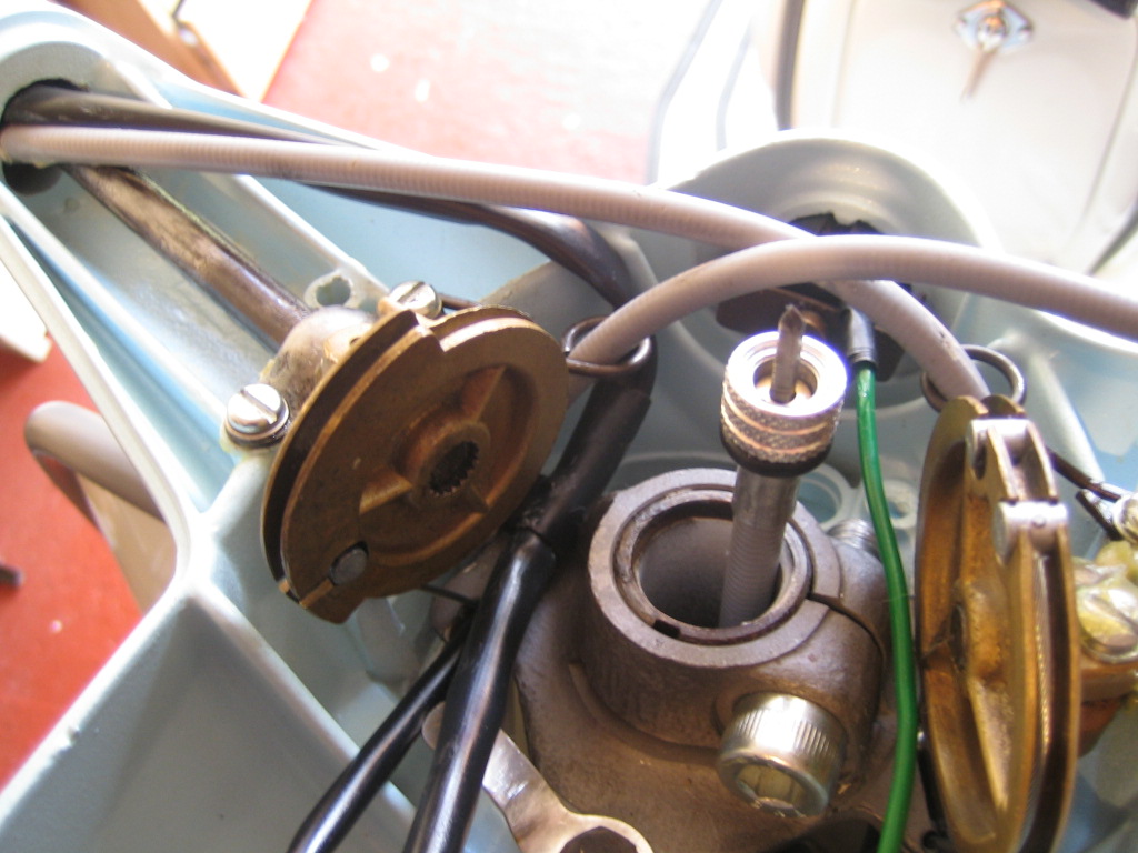 Lambretta Restoration: Adding lights switch, headset wiring, horn wiring