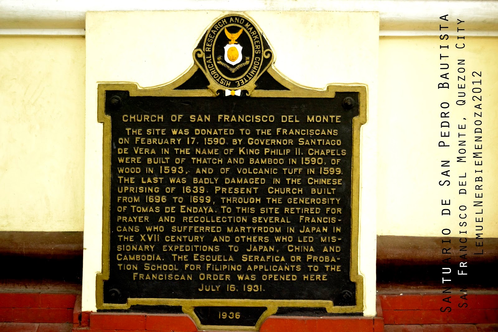 Iglesias de las Filipinas SAN FRANCISCO DEL MONTE, Quezon City