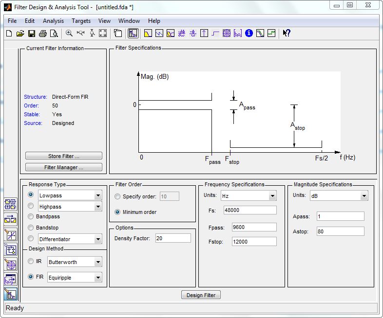 Matlab Program For Fir Filter Design Using Window Method
