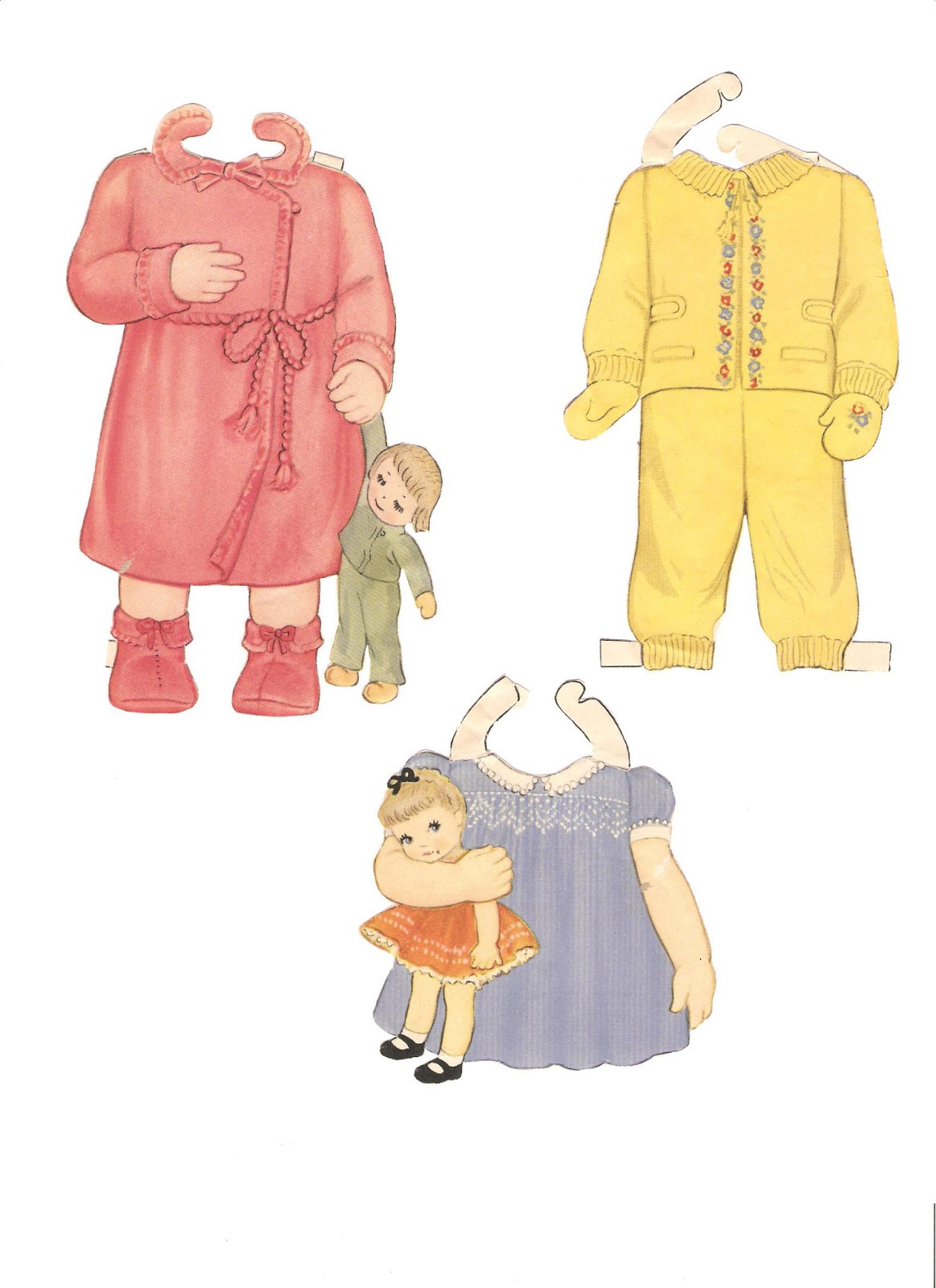 Miss Missy Paper Dolls Baby Doll