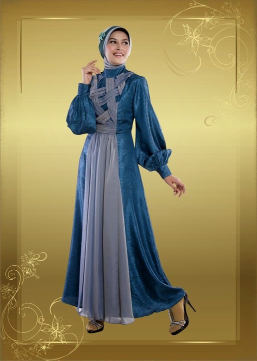 Model Baju Dress Muslim Modern Terkini sekarang semakin bervariasi dengan sentuhan desain Model Baju Dress Muslim Modern Terkini