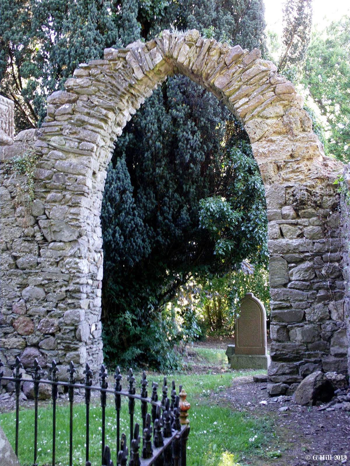 Ireland In Ruins Old Johnstown Church Co Kildare