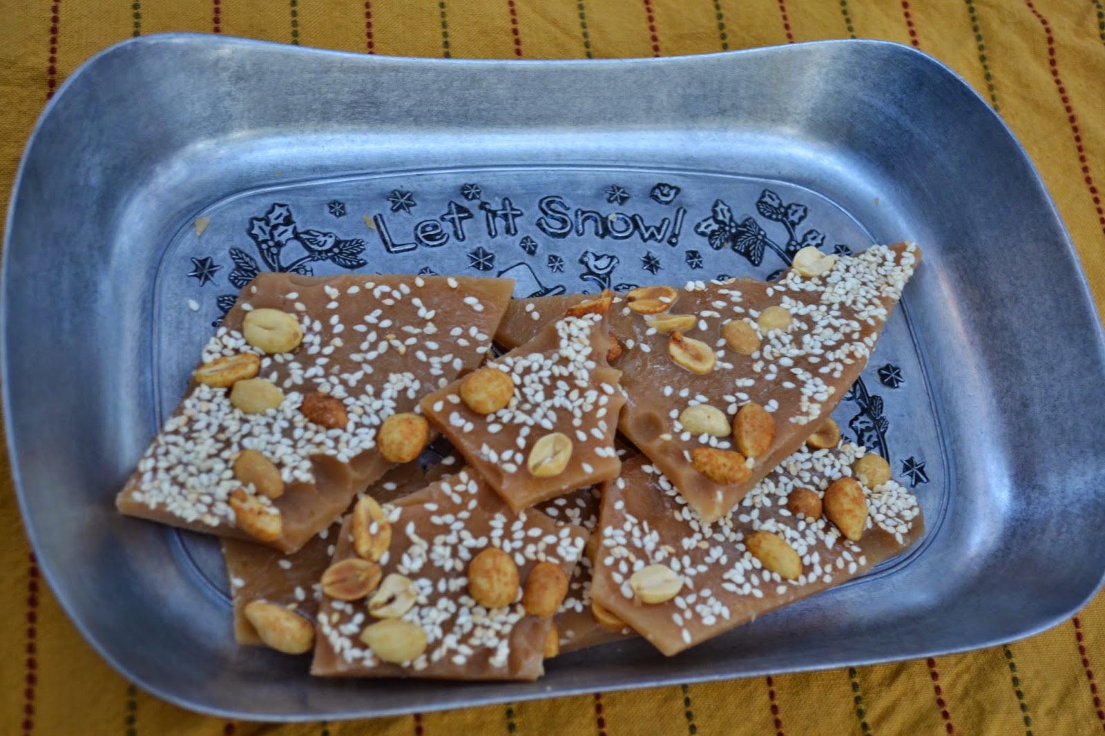 Salted Caramel Nut Brittle from Reynolds Wrap