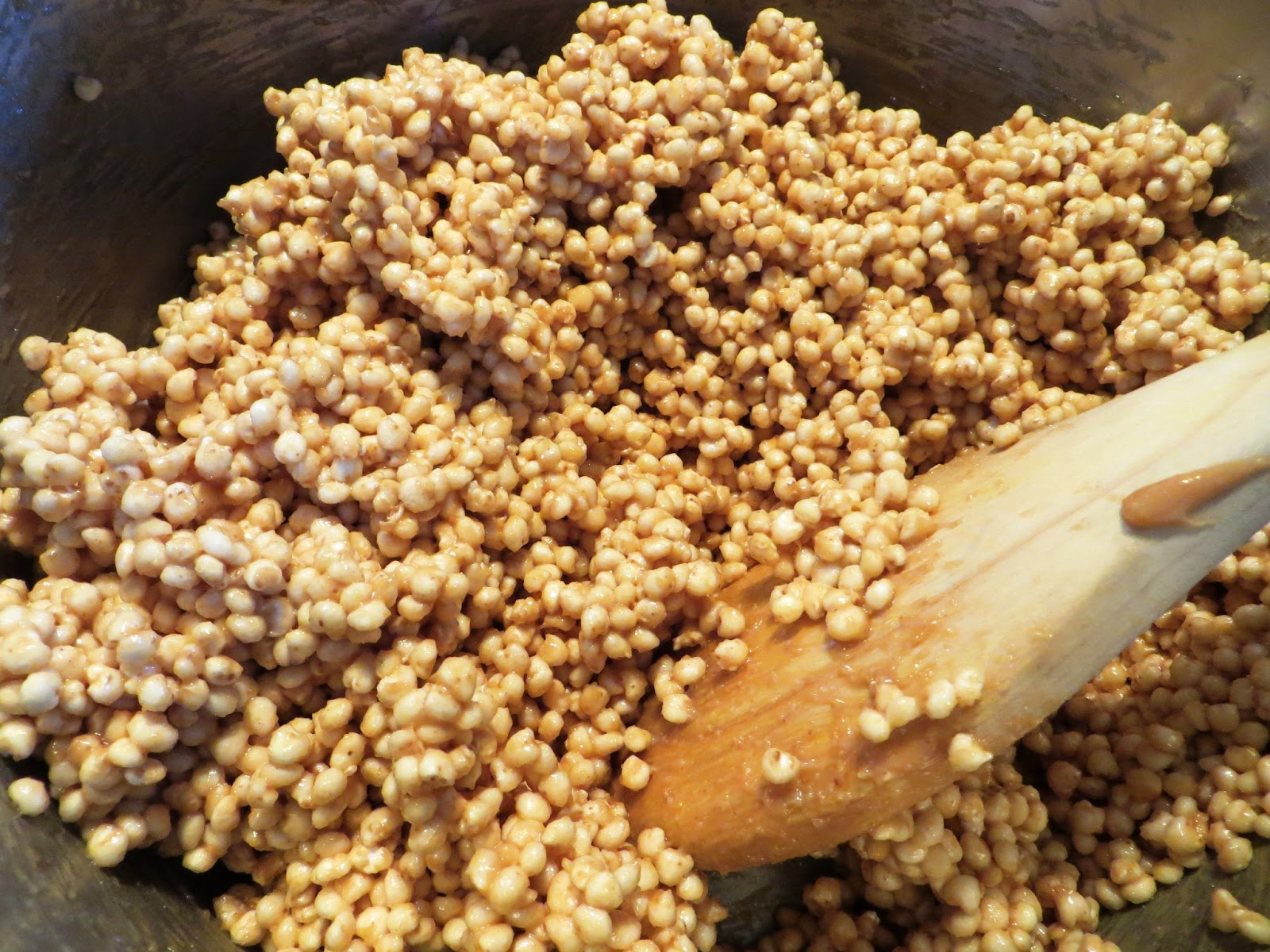 Peanut Butter Millet Puff Squares COOKING QUIDNUNC