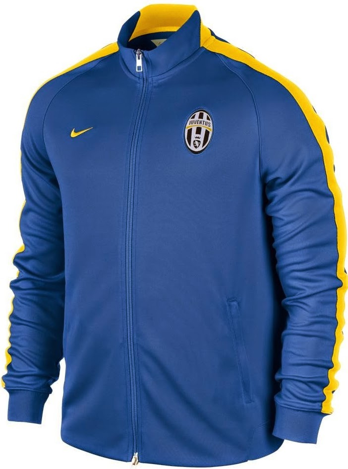 Jaket Juventus N98 Blue 2014 - 2015 | Big Match Jersey | Toko Grosir